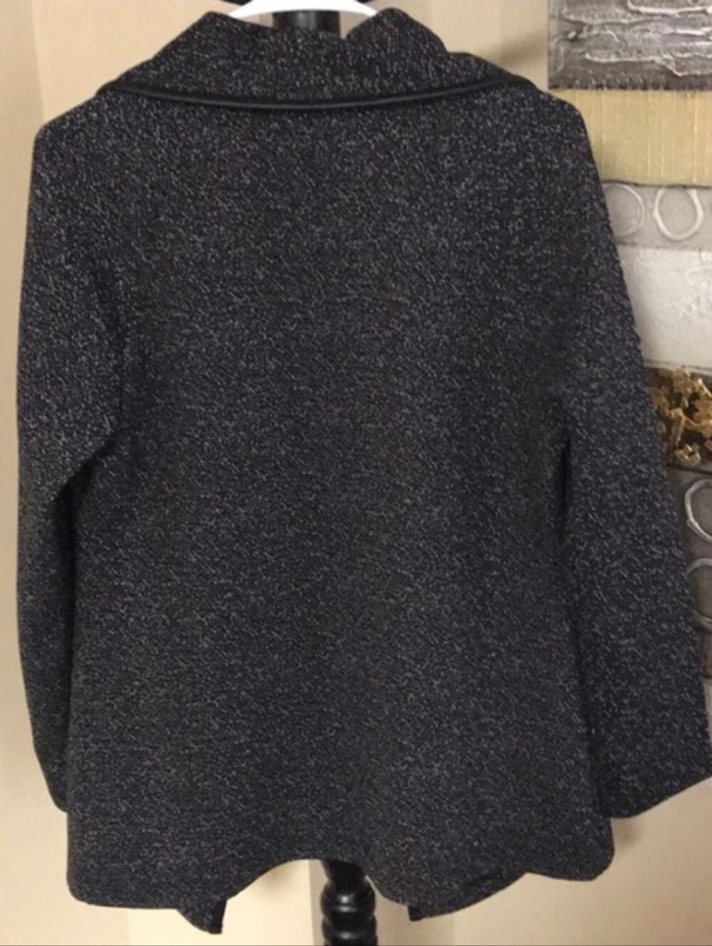 NWOT Rafaella Open-Front Draped Jacket - Picture 2 of 7